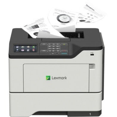 Lexmark MS620 MS622de Desktop Wired Laser Printer - Monochrome - TAA Compliant