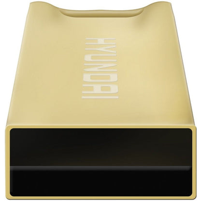 Hyundai Bravo Deluxe 32GB High Speed Fast USB 2.0 Flash Memory Drive Thumb Drive Metal Gold