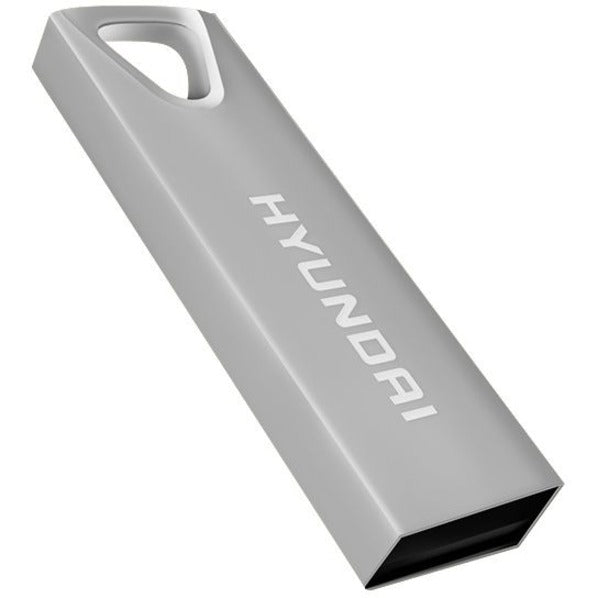 Hyundai Bravo Deluxe 32GB High Speed Fast USB 2.0 Flash Memory Drive Thumb Drive Metal Silver