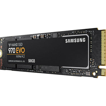 Samsung 970 EVO MZ-V7E500E 500 GB Solid State Drive - M.2 2280 Internal - PCI Express (PCI Express 3.0 x4) - White