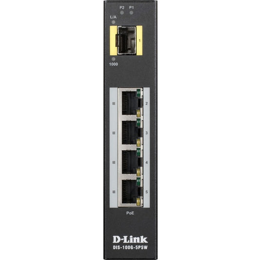5PORT UNMNG INDUSTRIAL SWITCH  