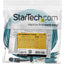 StarTech.com 10m (30ft) MTP(F)/PC to 4x LC/PC Duplex Breakout OM3 Multimode Fiber Optic Cable OFNP 40G 8F Type-A