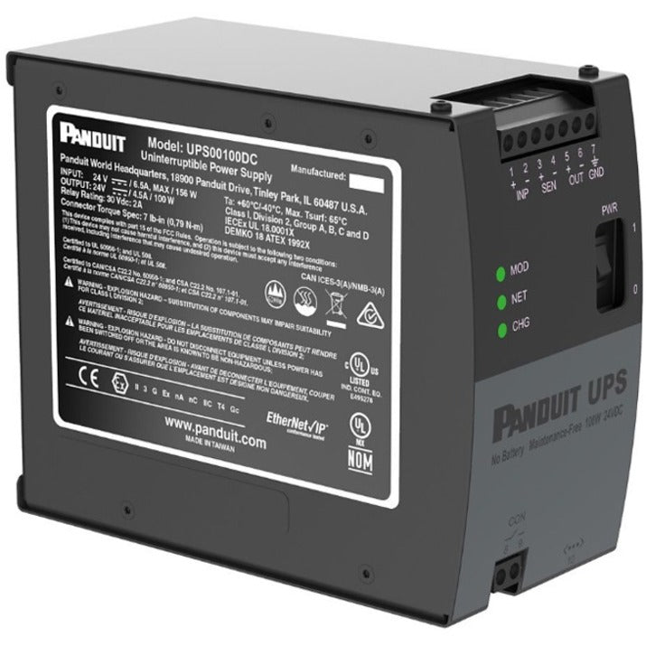 Panduit Industrial Network Uninterruptible Power Supply (UPS)