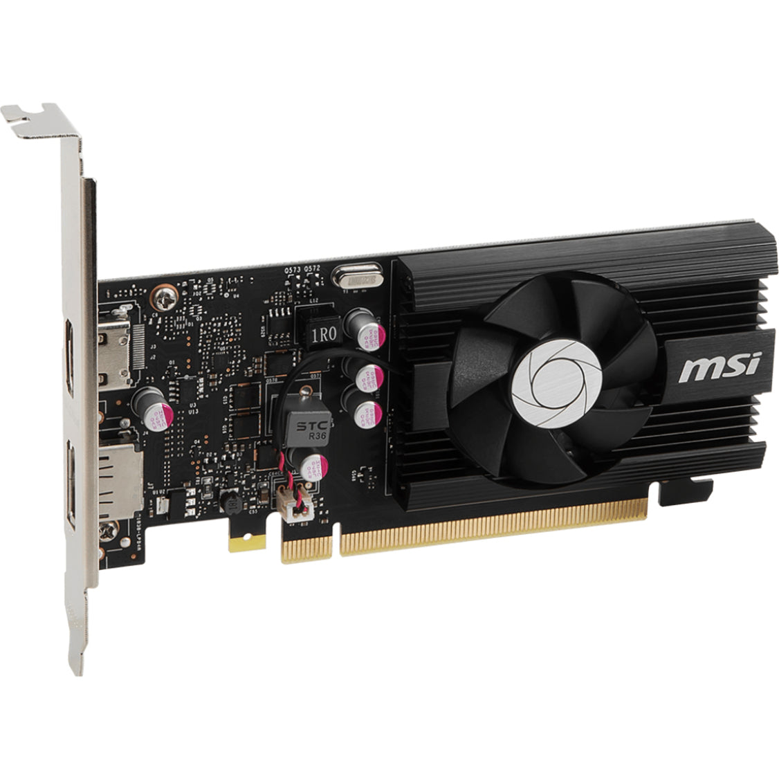 MSI NVIDIA GeForce GT 1030 Graphic Card - 2 GB DDR4 SDRAM - Low-profile