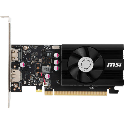 MSI NVIDIA GeForce GT 1030 Graphic Card - 2 GB DDR4 SDRAM - Low-profile