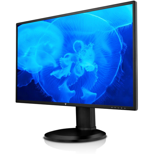 V7 L27HAS2K-2N 27" WQHD LCD Monitor - 16:9 - Black