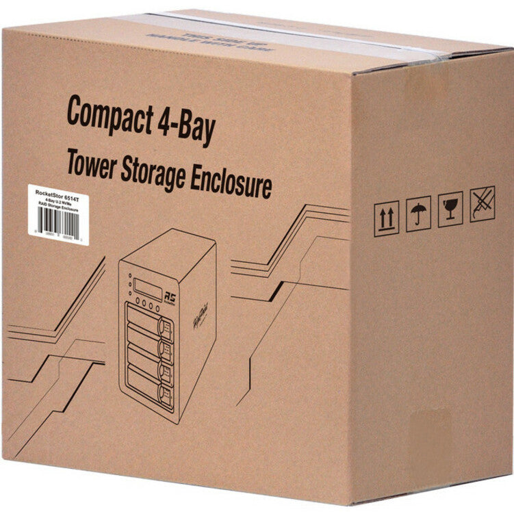 HighPoint eNVME SSD6540 4-Bay U.2 NVMe RAID Storage Solution