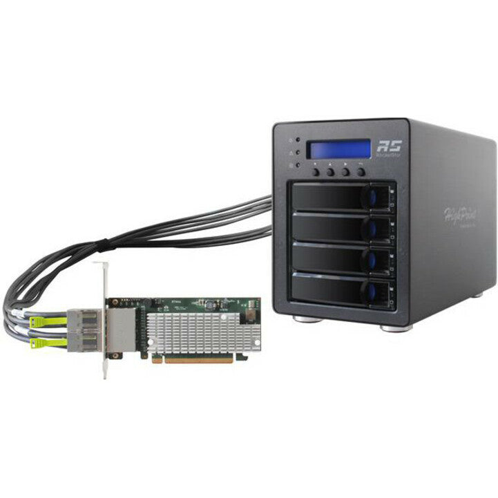 HighPoint eNVME SSD6540 4-Bay U.2 NVMe RAID Storage Solution