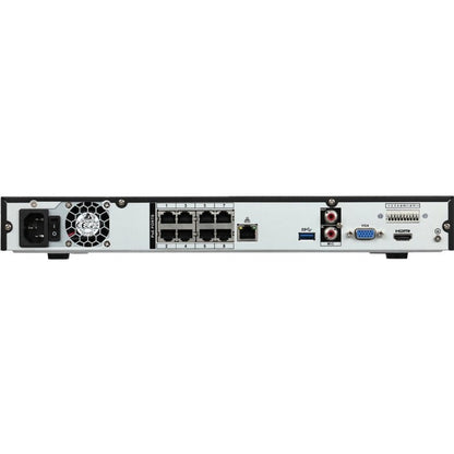 Speco 8 Channel 4K Plug & Play Network Video Recorder with Built-in PoE+ Switch - 16 TB HDD