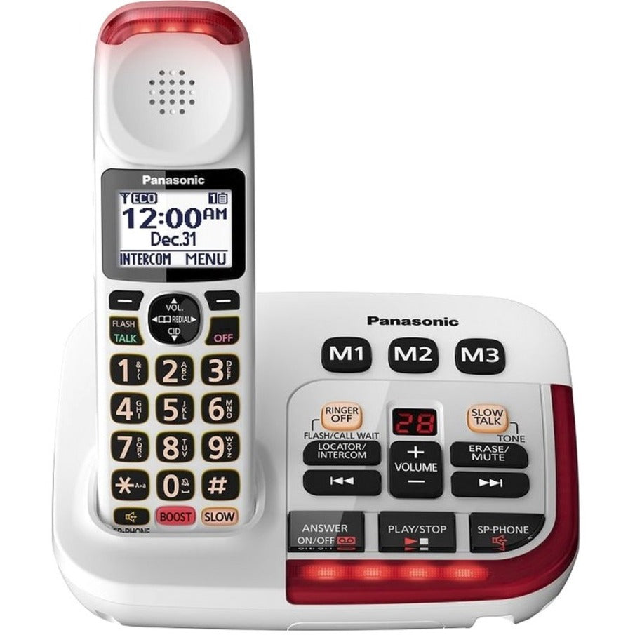 Panasonic KX-TGM420W DECT 6.0 Plus 1.90 GHz Cordless Phone - White