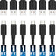 6-PACK 22AWG PREM 1FT USB-C TO 