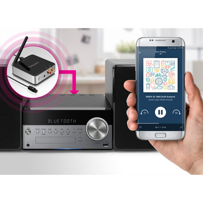 Aluratek Universal Bluetooth Audio Receiver and Transmitter with Bluetooth 5