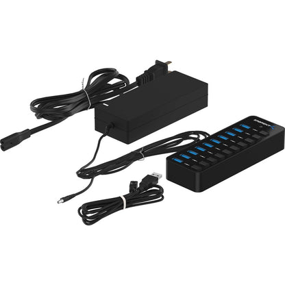 10PORT 60W USB 3.0 HUB WITH    