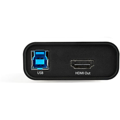 StarTech.com HDMI to USB C Video Capture Device UVC 1080p 60fps - External USB 3.0 HDMI Audio/Video Capture/Live Streaming - HDMI Recorder