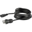 StarTech.com 10ft (3m) Hospital Grade Power Cord 18AWG NEMA 5-15P to C13 10A 125V Green Dot Medical Power Cable Monitor Power Cable