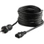 StarTech.com 15ft (4.5m) Hospital Grade Power Cord 18AWG NEMA 5-15P to C13 10A 125V Green Dot Medical Power Cable Monitor Power Cable