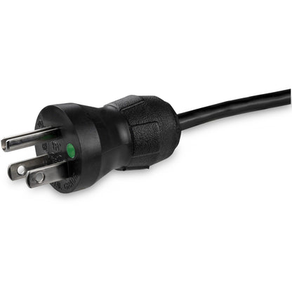 StarTech.com 6ft (2m) Hospital Grade Power Cord 18AWG NEMA 5-15P to C13 10A 125V Green Dot Medical Power Cable Monitor Power Cable
