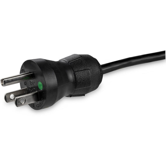 StarTech.com 6ft (2m) Hospital Grade Power Cord 18AWG NEMA 5-15P to C13 10A 125V Green Dot Medical Power Cable Monitor Power Cable