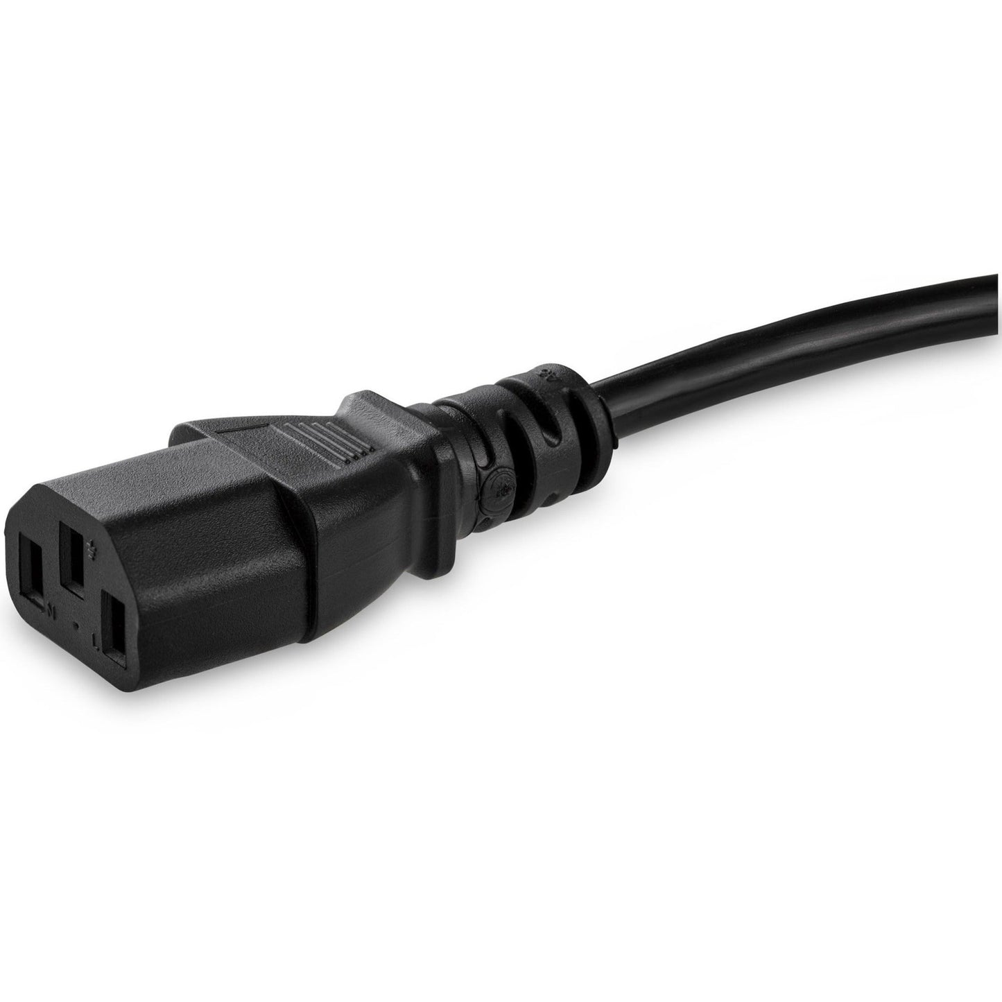 StarTech.com 6ft (2m) Hospital Grade Power Cord 18AWG NEMA 5-15P to C13 10A 125V Green Dot Medical Power Cable Monitor Power Cable