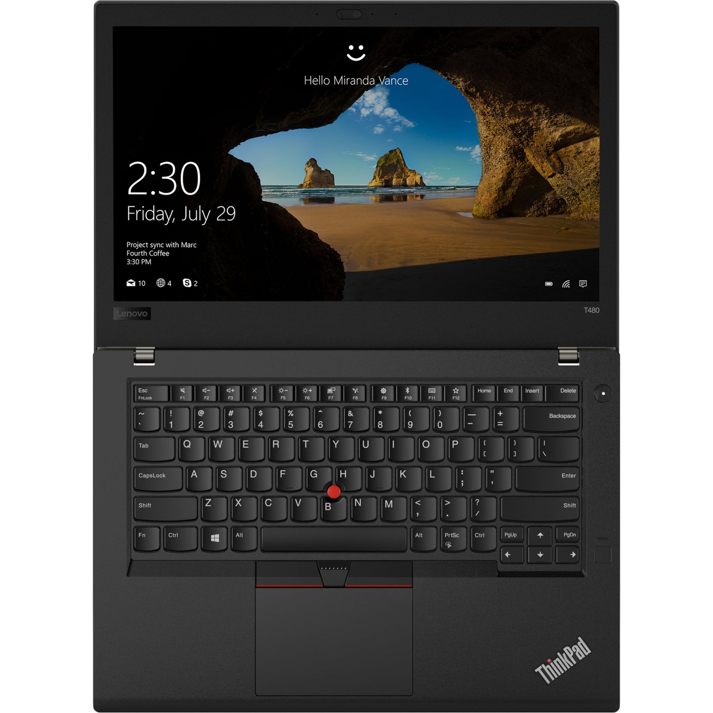 Lenovo ThinkPad T480 20L6S5VP00 14" Touchscreen Notebook - 1920 x 1080 - Intel Core i5 8th Gen i5-8350U Quad-core (4 Core) 1.70 GHz - 16 GB Total RAM - 256 GB SSD