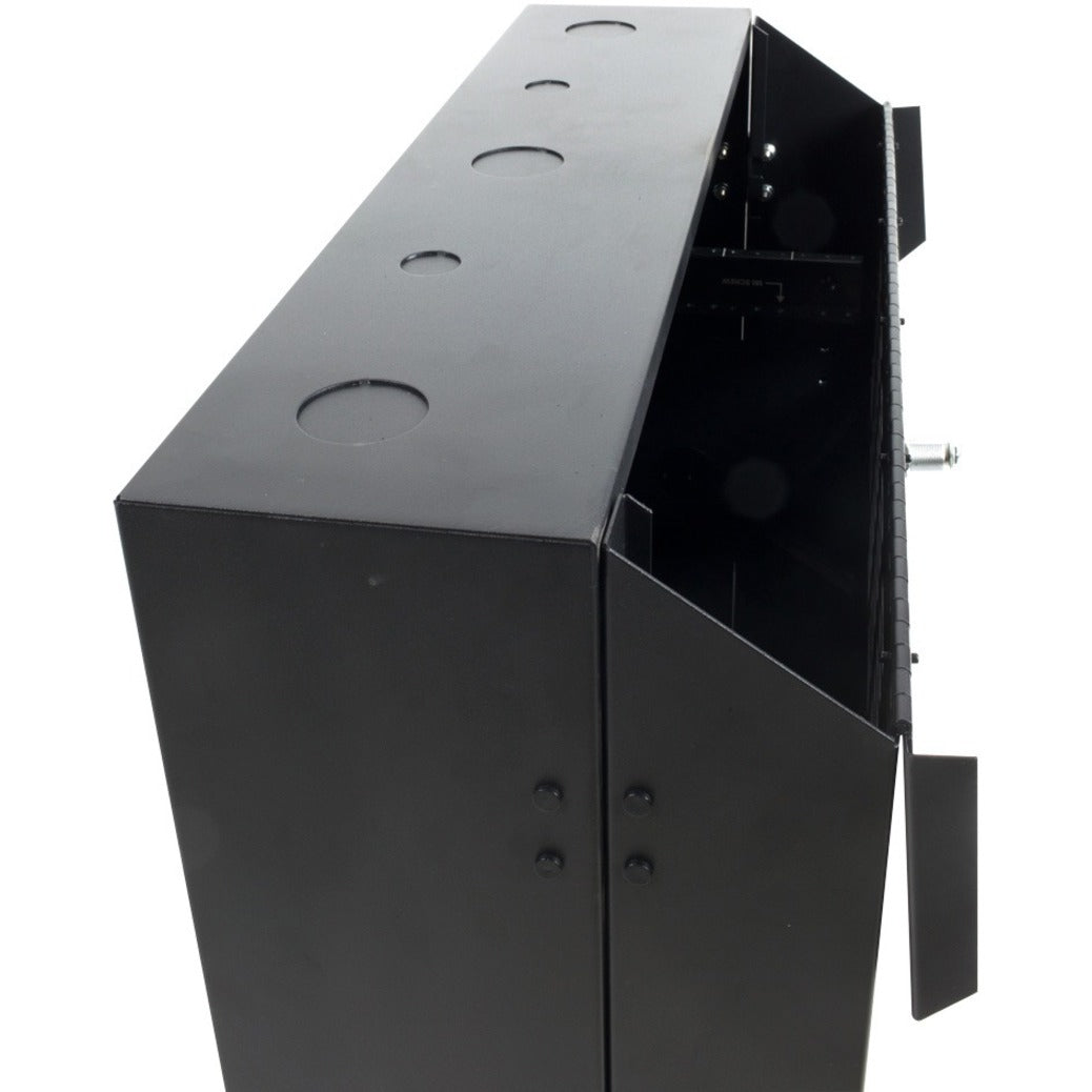 Rack Solutions 5U Secure Vertical Wall Mount with Hinged Door 23in Depth