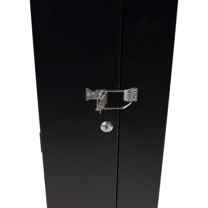 Rack Solutions 5U Secure Vertical Wall Mount with Hinged Door 23in Depth