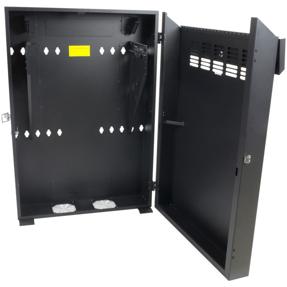 Rack Solutions 5U Secure Vertical Wall Mount with Hinged Door 23in Depth