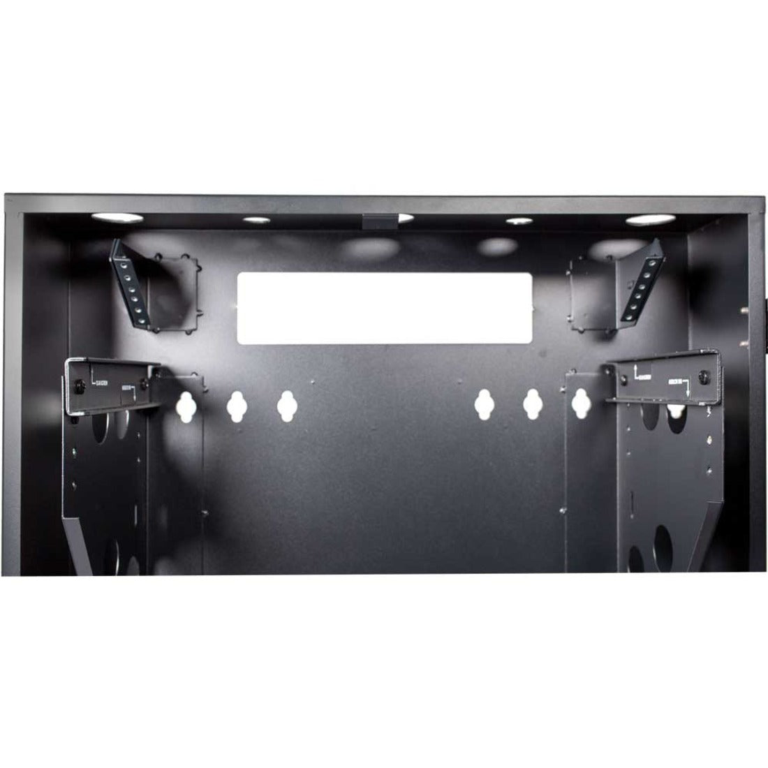 Rack Solutions 5U Secure Vertical Wall Mount with Hinged Door 23in Depth