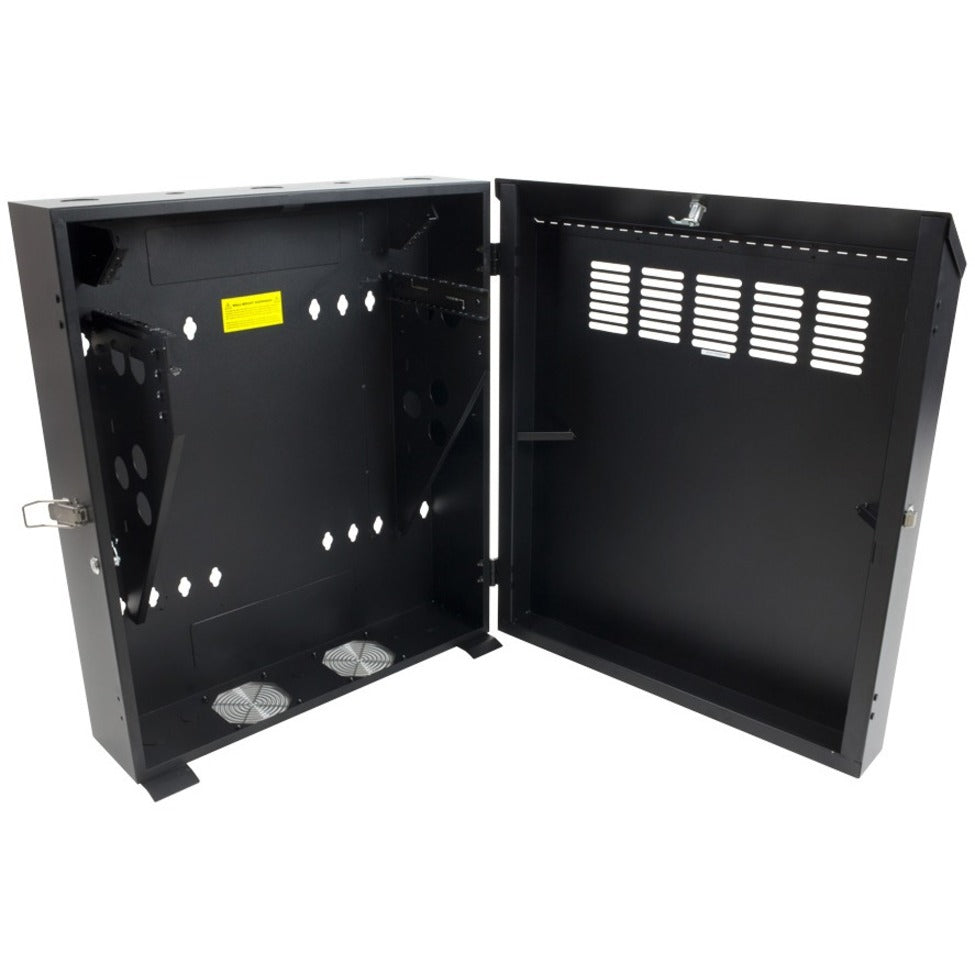 Rack Solutions 5U Secure Vertical Wall Mount with Hinged Door 23in Depth