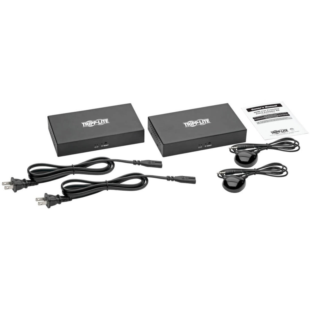 Tripp Lite HDMI over Powerline Extender Kit Transmitter/Receiver for Video/Audio 1080p IR Control Up to 300 m