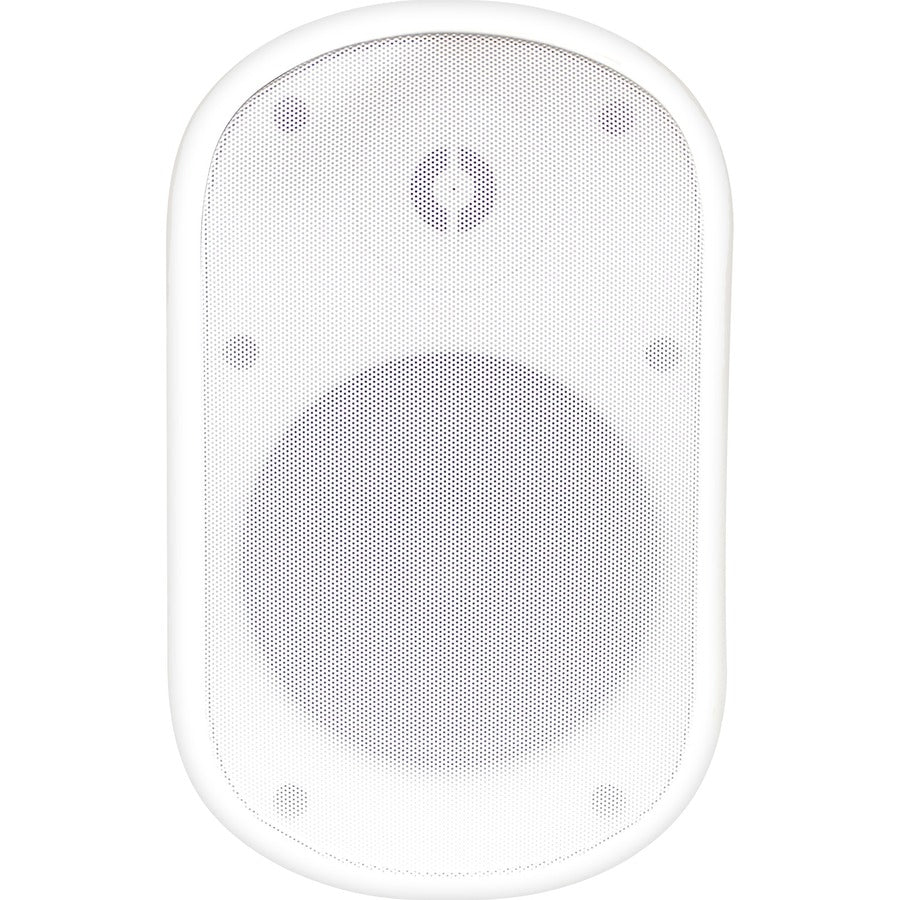 Speco Contractor Elite SPCE5OTW Indoor/Outdoor Wall Mountable Speaker - 40 W RMS - White