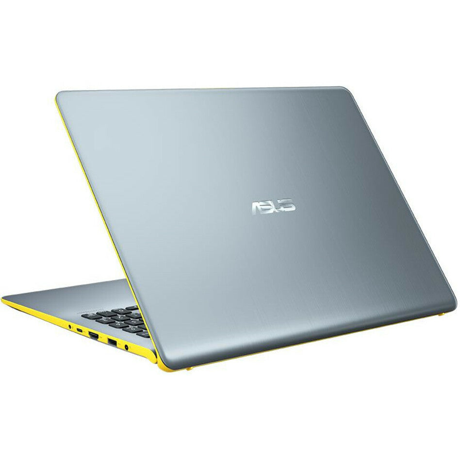 Asus Vivobook S S530 S530UA-DB51-YL 15.6" Notebook - 1920 x 1080 - Intel Core i5 8th Gen i5-8250U Quad-core (4 Core) 1.60 GHz - 8 GB Total RAM - 256 GB SSD - Silver with Yellow