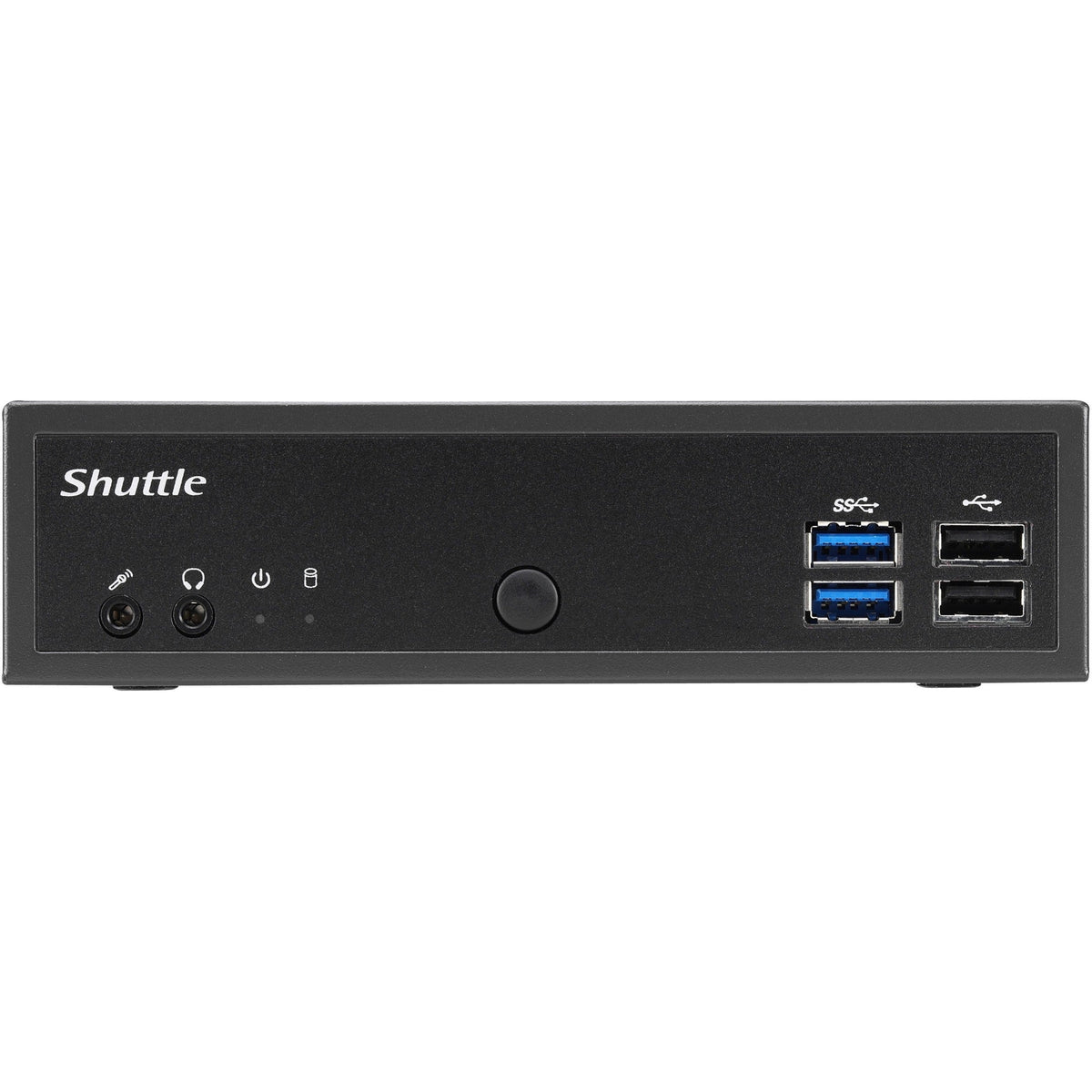 Shuttle XPC slim DH02U3 Barebone System - Slim PC - Intel Core i3 7th Gen i3-7100U 2.40 GHz