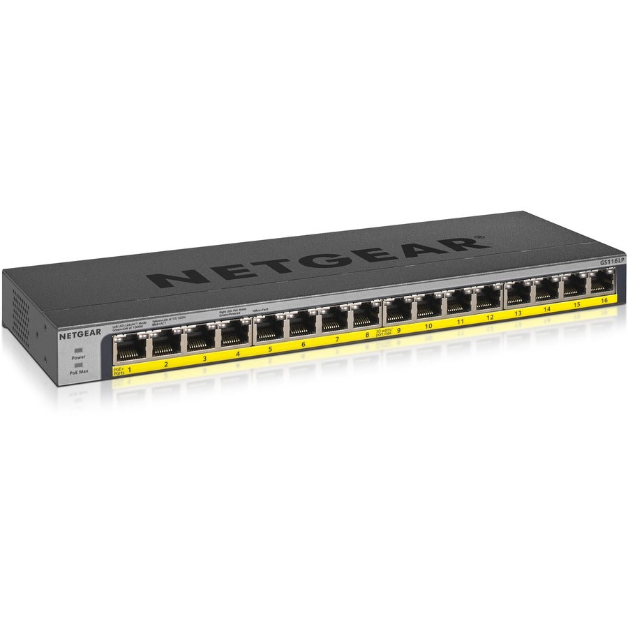 16PORT POE/POE+ GIGABIT ENET   