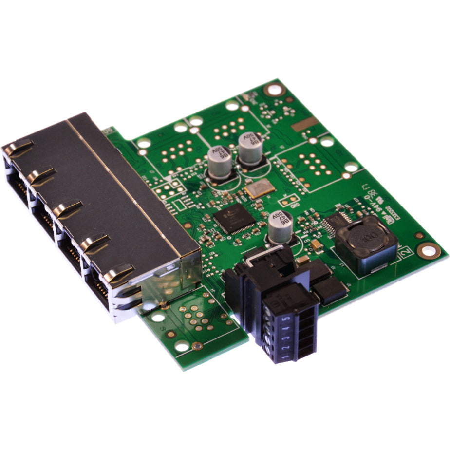 Brainboxes Industrial Embeddable 4 Port Ethernet Switch