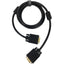 VGA MONITOR CABLE M/F 6FT      