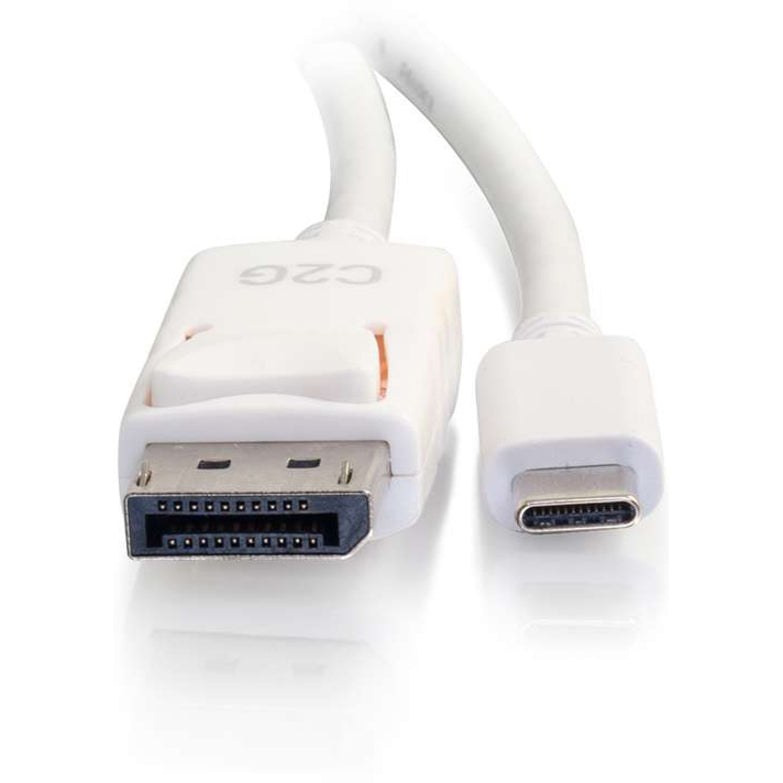 C2G 9ft USB C to DisplayPort 4K Cable White