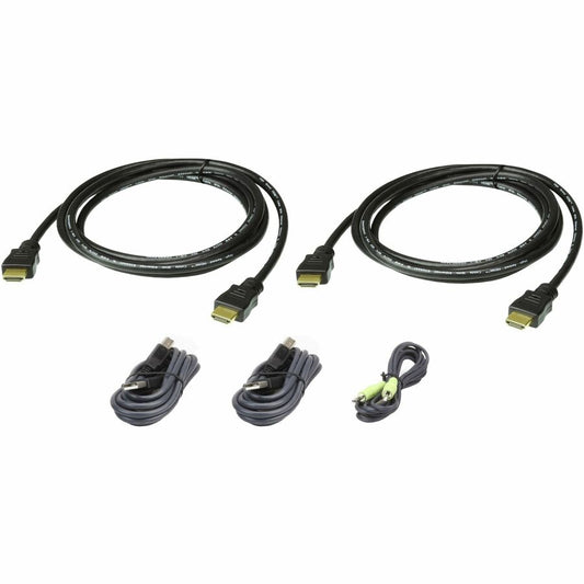 ATEN 6ft. Dual Display HDMI Secure KVM Cable Kit