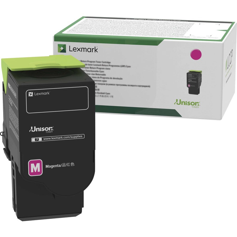 Lexmark Original Standard Yield Laser Toner Cartridge - Magenta - 1 Each