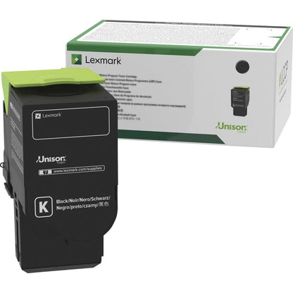 Lexmark Original Standard Yield Laser Toner Cartridge - Black - 1 Each