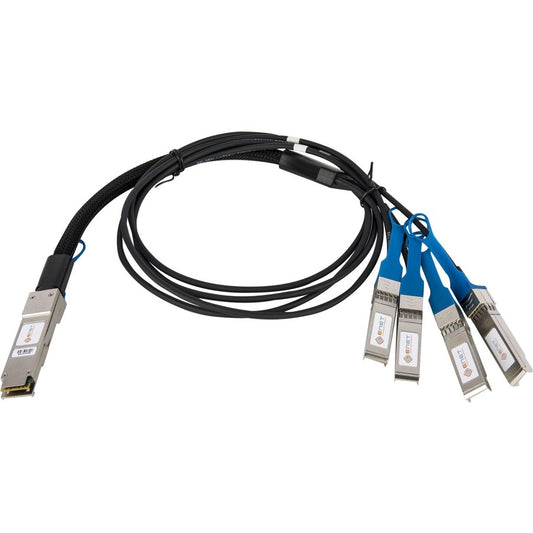 ENET Cisco Compatible QSFP-4SFP10G-CU1M TAA Compliant Functionally Identical QSFP+ to 4x SFP+ Breakout Direct-Attach Cable Passive 1m