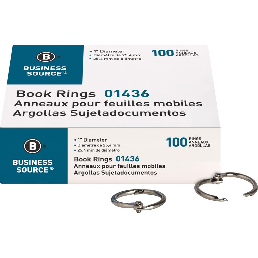 Business Source Standard Book Rings