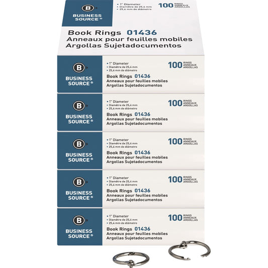 Business Source Standard Book Rings