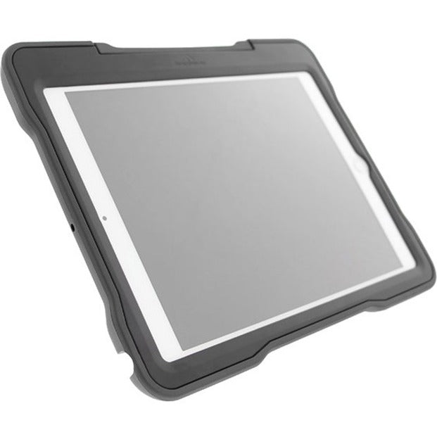 Brenthaven Edge 360 Carrying Case for 9.7" Apple iPad (5th Generation) iPad (6th Generation) Tablet - Gray Translucent