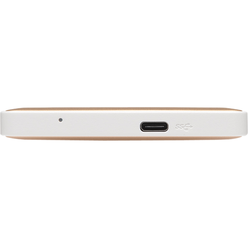 G-Technology G-DRIVE mobile USB-C GDMUCWWC20001AGBV2 2 TB Portable Hard Drive - 2.5" External - Gold