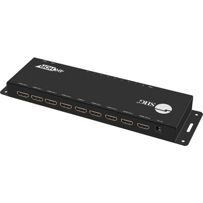 SIIG 1x8 HDMI 2.0 HDR Splitter Distribution Amplifier with EDID Management - 4Kx2K 60Hz