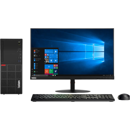 Lenovo ThinkCentre M720t 10SQ001LUS Desktop Computer - Intel Pentium Gold G5400 3.70 GHz - 8 GB RAM DDR4 SDRAM - 1 TB HDD - Tower