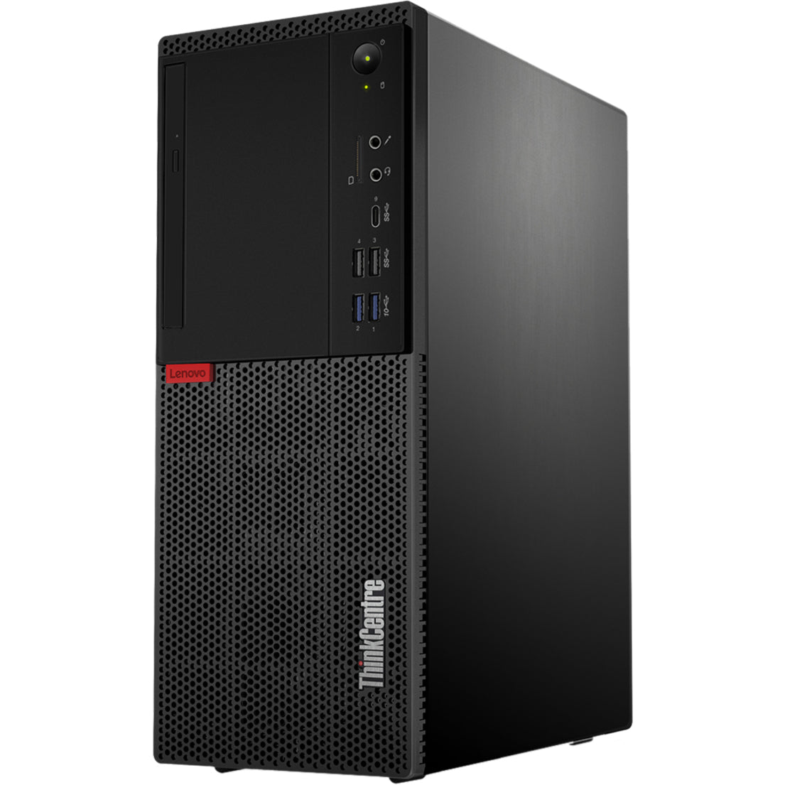 Lenovo ThinkCentre M720t 10SQ001LUS Desktop Computer - Intel Pentium Gold G5400 3.70 GHz - 8 GB RAM DDR4 SDRAM - 1 TB HDD - Tower