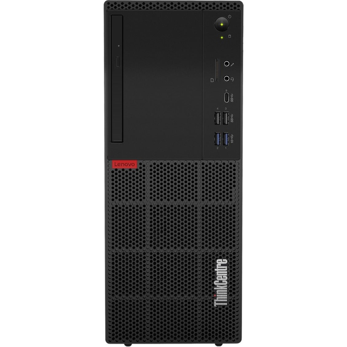 Lenovo ThinkCentre M720t 10SQ001LUS Desktop Computer - Intel Pentium Gold G5400 3.70 GHz - 8 GB RAM DDR4 SDRAM - 1 TB HDD - Tower