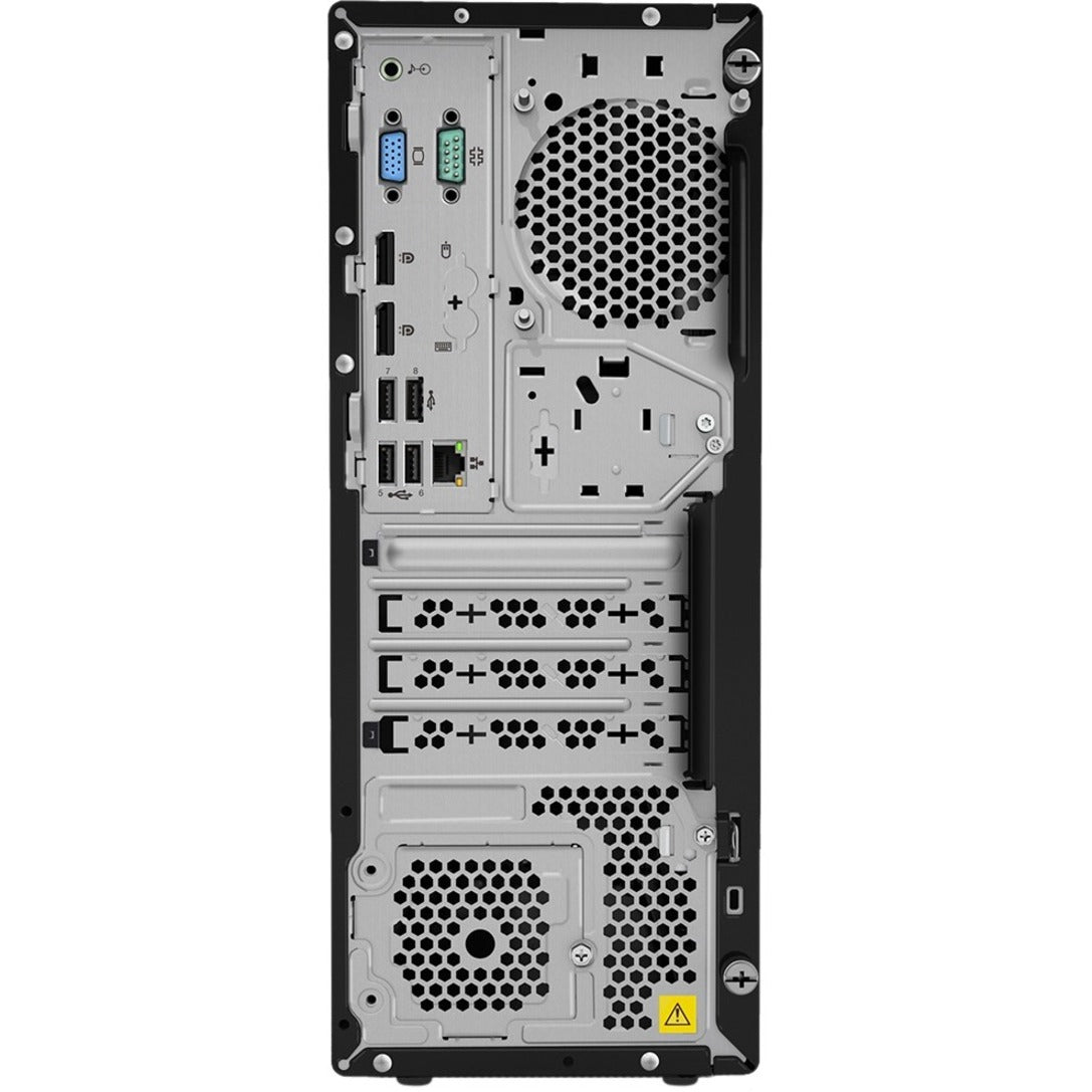 Lenovo ThinkCentre M720t 10SQ0016US Desktop Computer - Intel Core i3 8th Gen i3-8100 3.60 GHz - 4 GB RAM DDR4 SDRAM - 500 GB HDD - 16 GB SSD - Tower